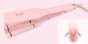 PTC Heater auto shut-off curling iron F9008